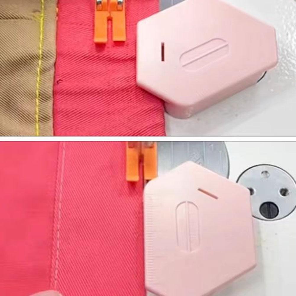 Sewing Magnetic Seam Guide Anti-Slip Grip Sewing Machine Guide Magnets Sewing Machine Attachments Multifunctional Ruler Hemmer