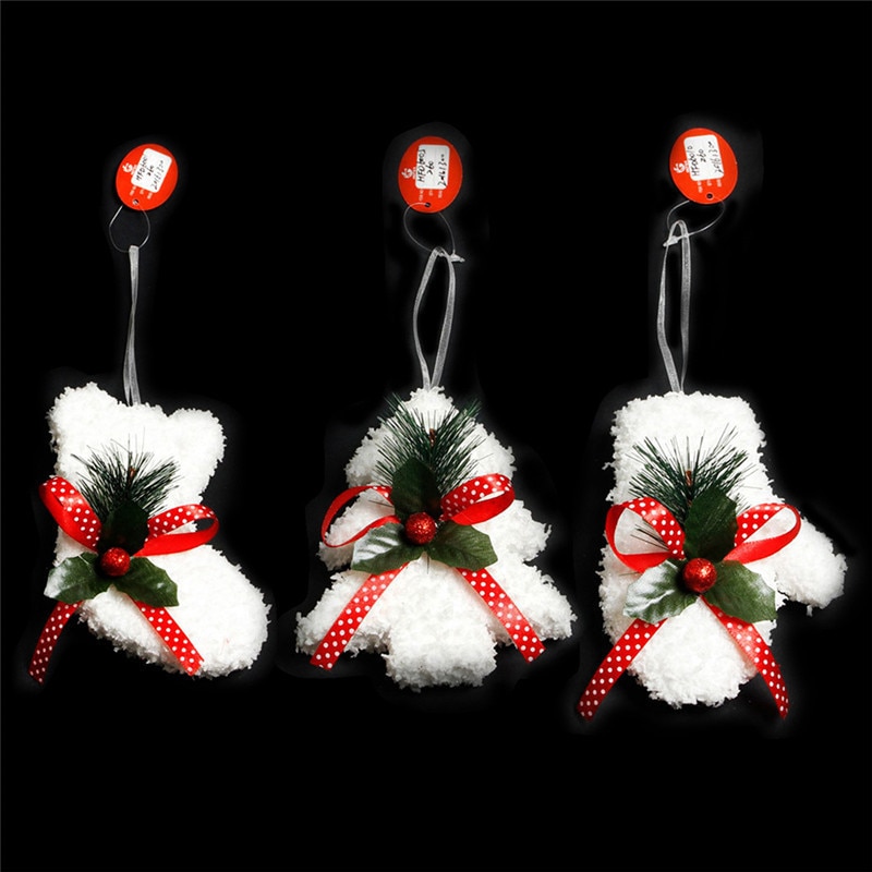 York kerstboom sokken Handschoenen Foam Ballen Party Ornamenten Xmas Tree Opknoping Decoratie Kerst Hanger Ornamenten