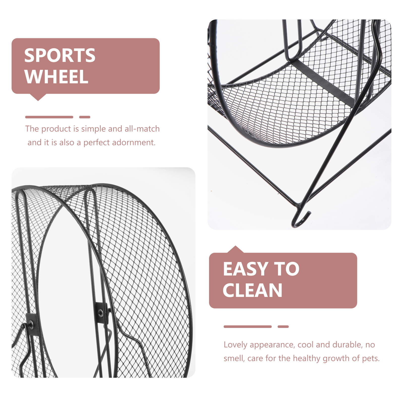 Squirrel Run Wheel Funny Hamster Exercise Wheel Hedgehog Running