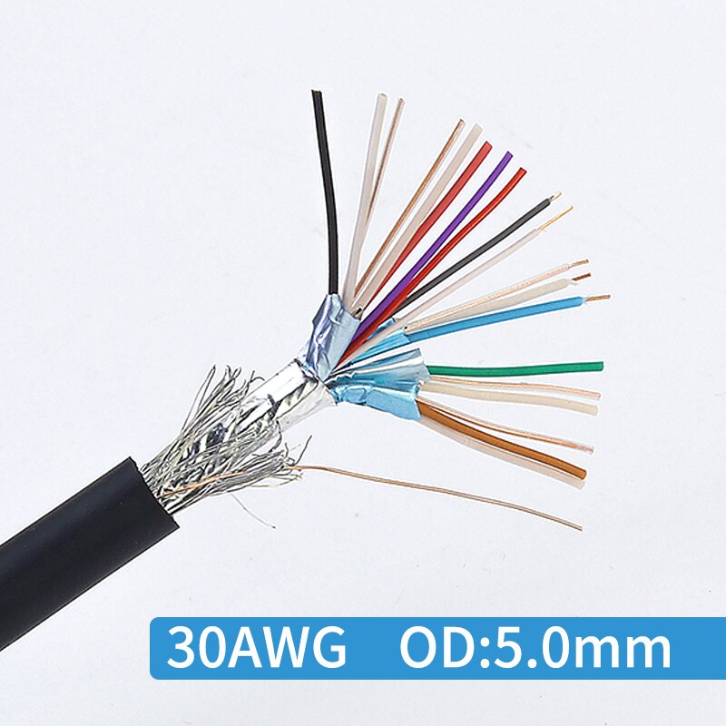 HDMI-kompatibel Kabel Ausführung 2,0 4K HDMI Kabel 24AWG 26 28AWG Draht Eingebettet Verdrahtung DIY Schweißen 19Stift Reine kupfer Draht