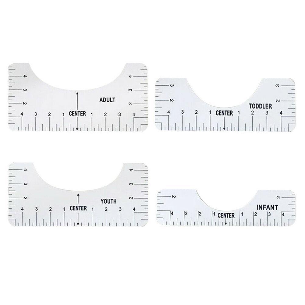 Transparent Acrylic T-Shirt Guide Ruler Vinyl Rule... – Grandado