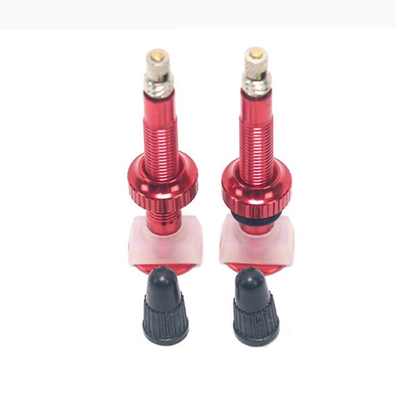 Syr-bolany 1 st 40mm mtb landsvägscykel gextender ventiler ultralätt aluminium med tubeless presta ventilkärna för cykel tube