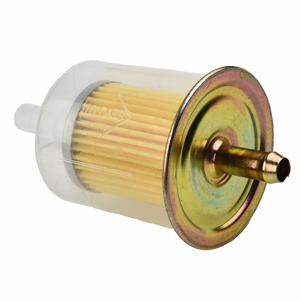 Fuel Filter Thick And Strong Plastic Filters For Garden Tools Scooters Motorcycles & Cars Compatible With Petrol & Diesel