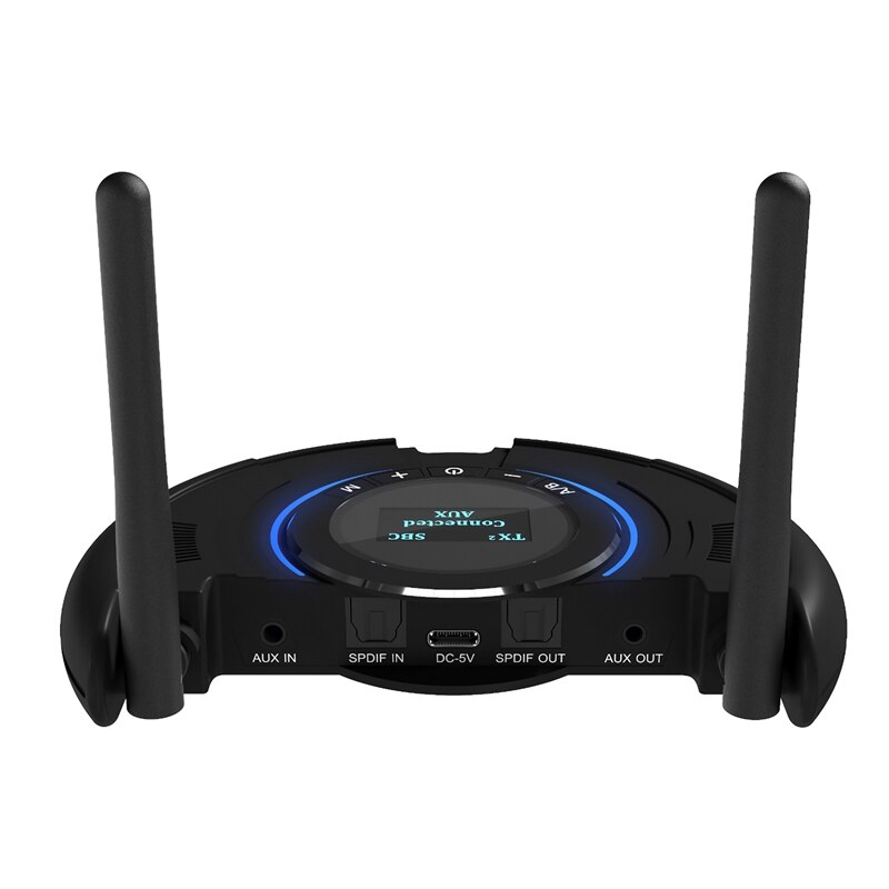 Bluetooth Receiver Transmitter 2 in 1 CSR8675 Bluetooth 5.0 Adapter Sn Display APP Control