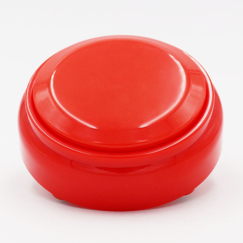 Squeeze Sound Button Can Recording 30s Sound Time Decoration Toys For Children M5: Red