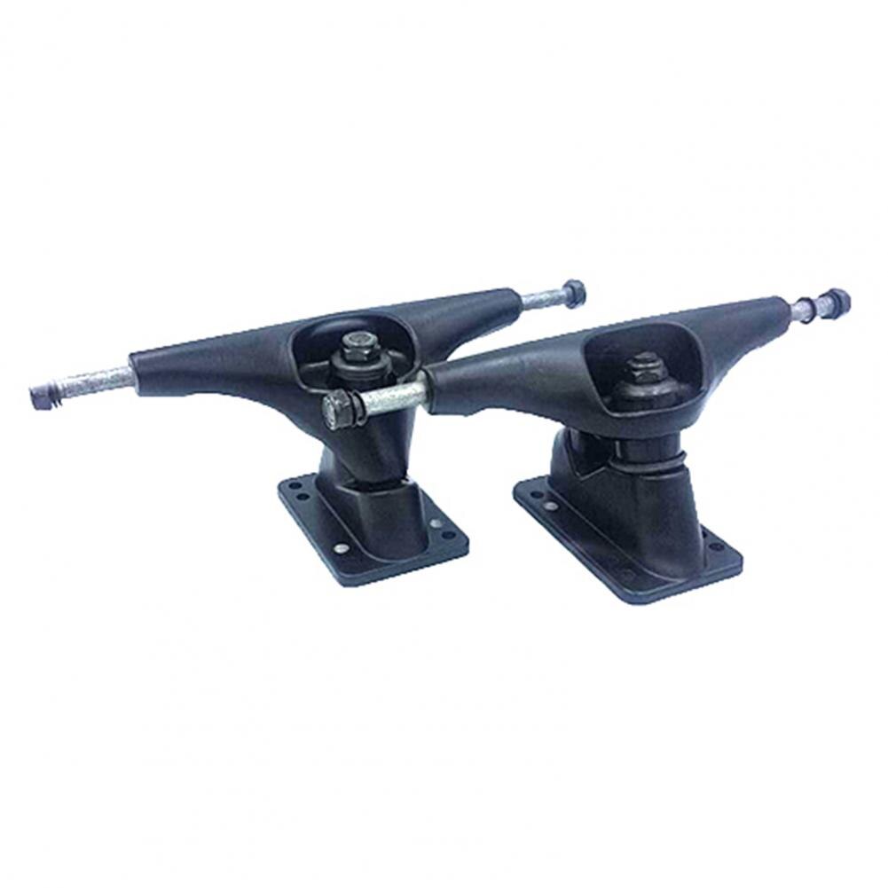 Skateboard Wheel, 2Pcs Set Skateboard Truck With Skate Wheel Riser Pad Bearing Hardware Accessory Skateboard Hardware Combo Starter Kit For Skateboard - View #12