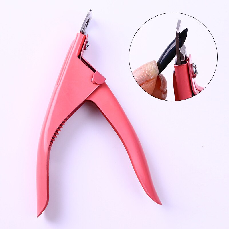 Nail Cuticle Pusher Tweezer Cutter Nipper Clipper Dead Skin Remover Predicure Nail Art Tool Dual-ended Anti-slip Handle