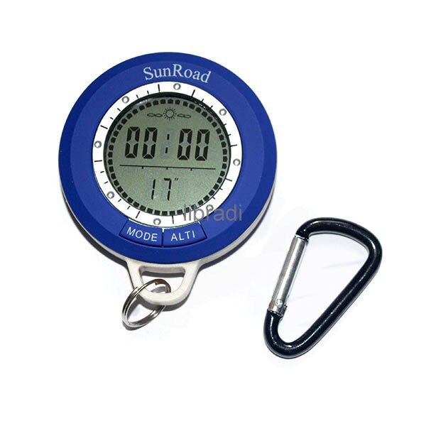 6 In 1 Mini Elektronische Kompas, Hoogtemeter Barometer Hoogtemeter Thermometer