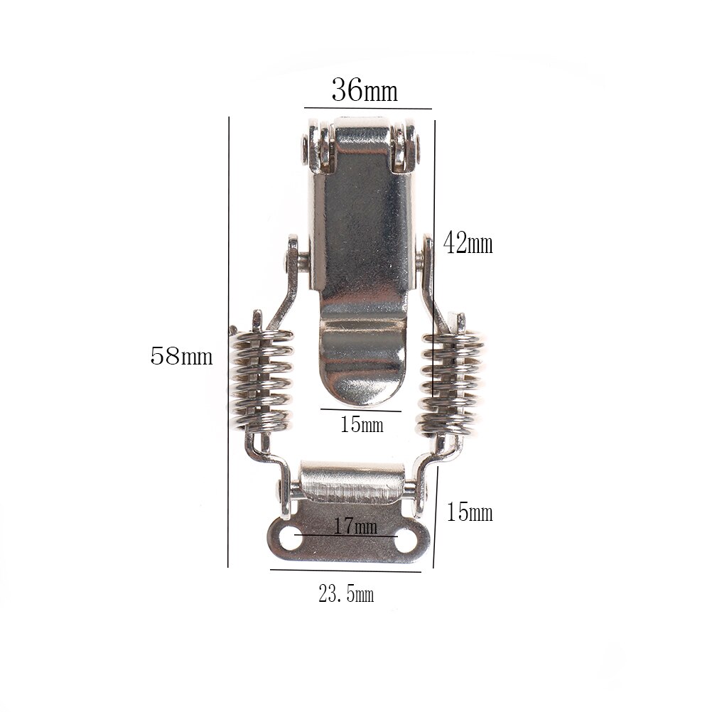 1 Pcs Kabinet Dozen Hasp Lock Spring Klink Catch Toggle Rvs Toggle Klink Catch Hasp