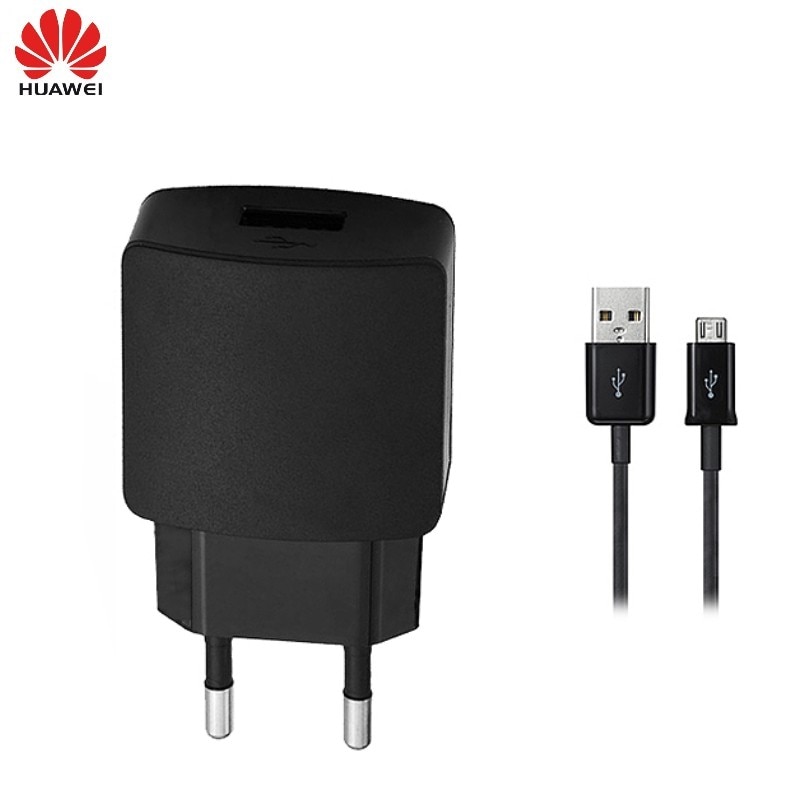 Alkuperäinen huawei laturi  eu 5 v 2a pikalataus virtalähde usb mikrokaapeli  p8 9 10 mate 10 lite honor 8x 7x y6 p smart z