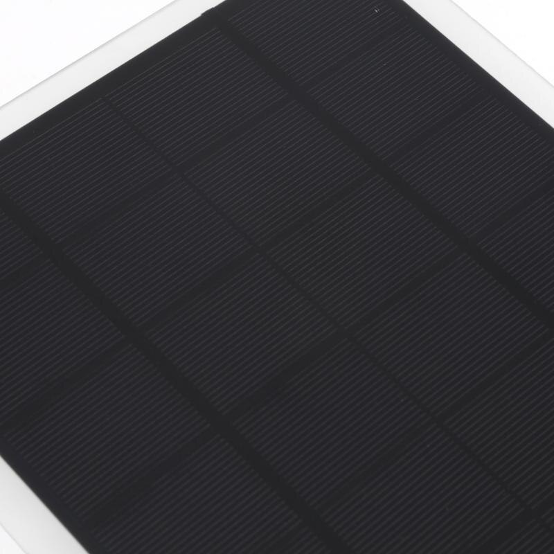 20W 6V Monocrystalline Silicon Solar Panel Rechargeable Car Solar Panel Yacht Charger Outdoor Charger Solar Cell Emergency Power