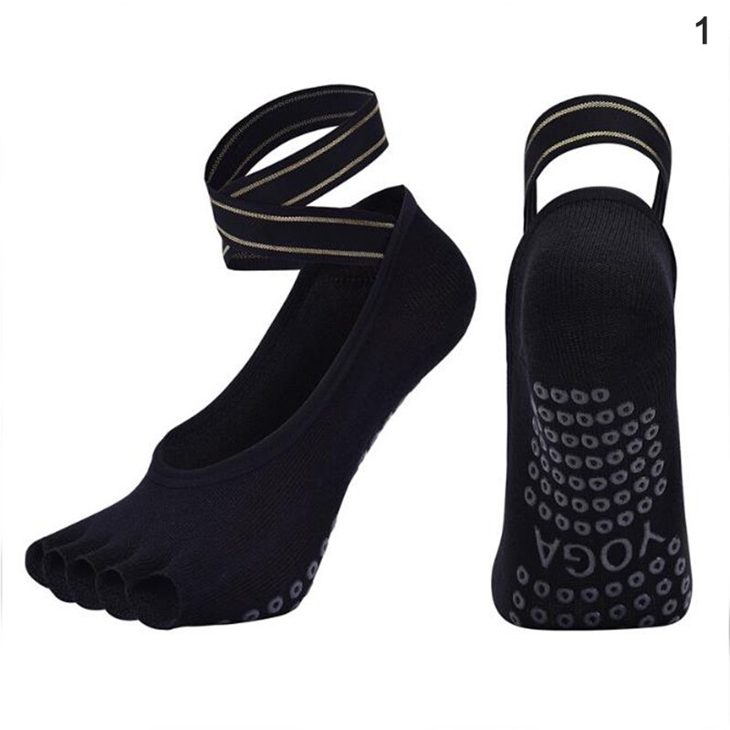 schnell-trocken Dämpfung Pilates Ballett Socken Gute Griff Für Männer & Frauen Baumwolle Socken Frauen Bandage Yoga socken Anti-Unterhose: A1