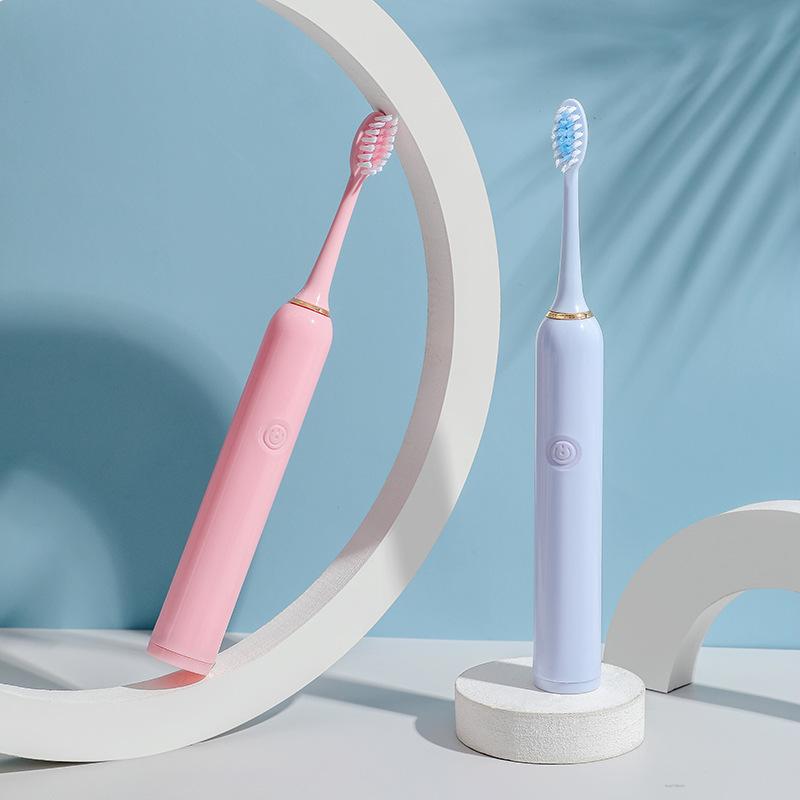 Ultrasonic Soft Bristle Electric Toothbrush Long Battery Life Sonic Tooth Brushes Home Couple Whitening Electric Toothbrush