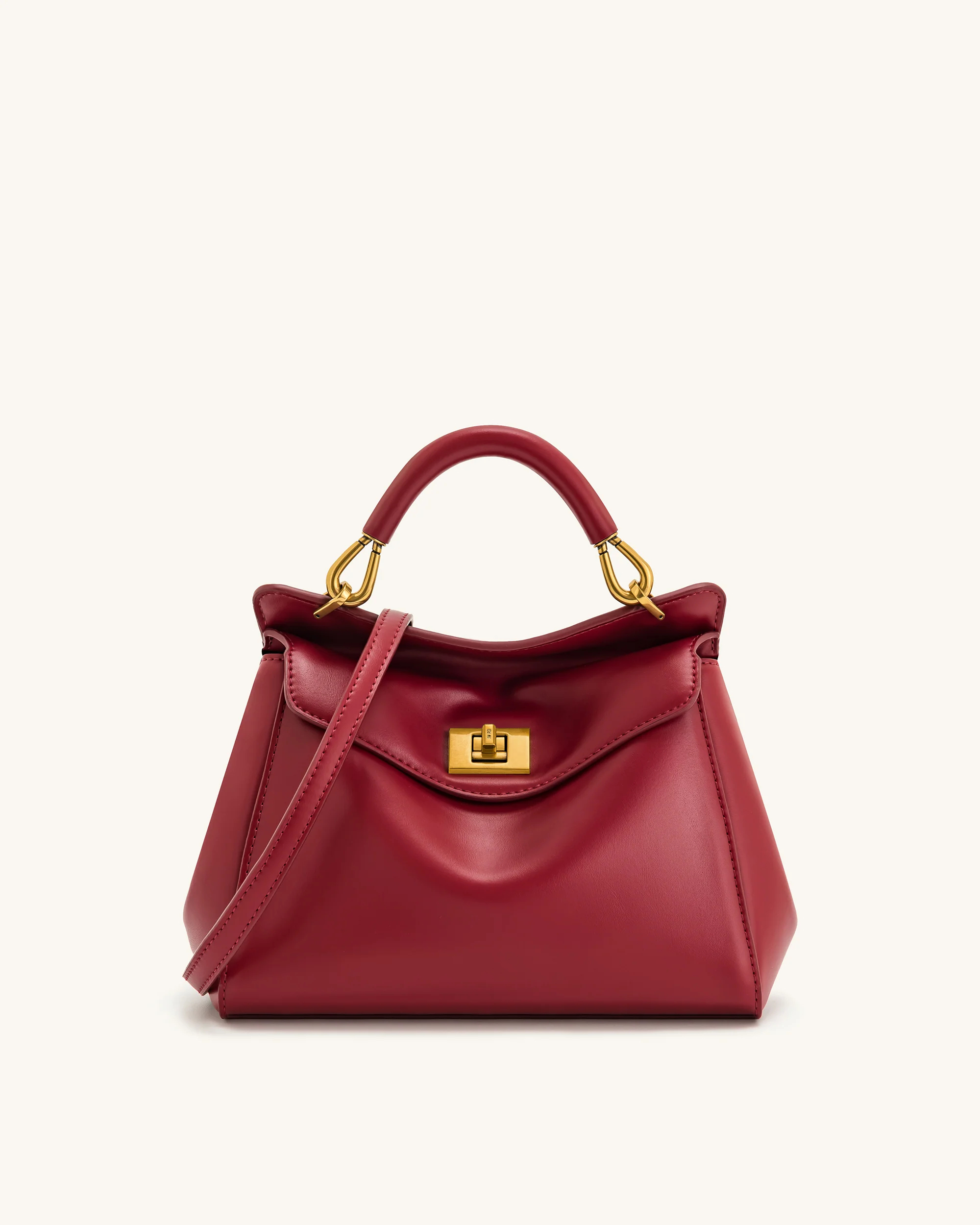 JW PEI Handtasche 2025, neue Lucia sperren Schulter-Crossbody-Tasche, leicht, luxuriös, hochwertig, modisch, vielseitig, Damentasche Mohamedка: Schwarz