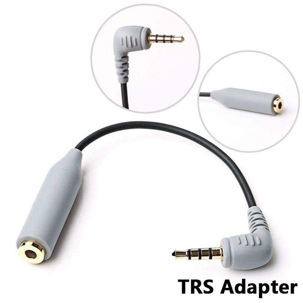 remplacement SC4 Microphone câble pour Rode 3.5mm TRRS mâle à femelle TRS adaptateur Microphone accessoires