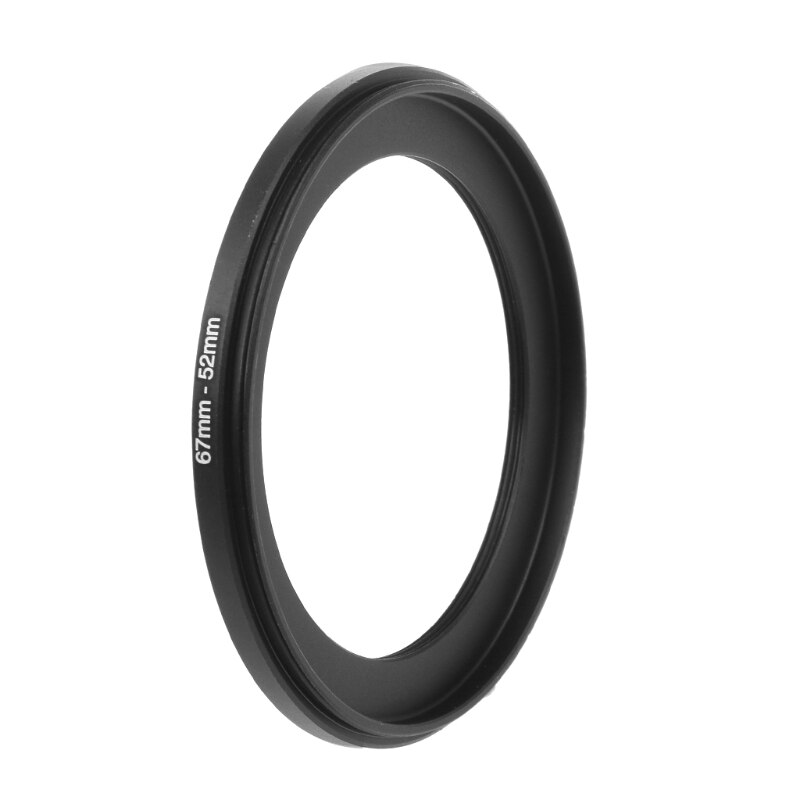 67mm To 52mm Metal Step Down Rings Lens Adapter Filter Camera Tool Accessory