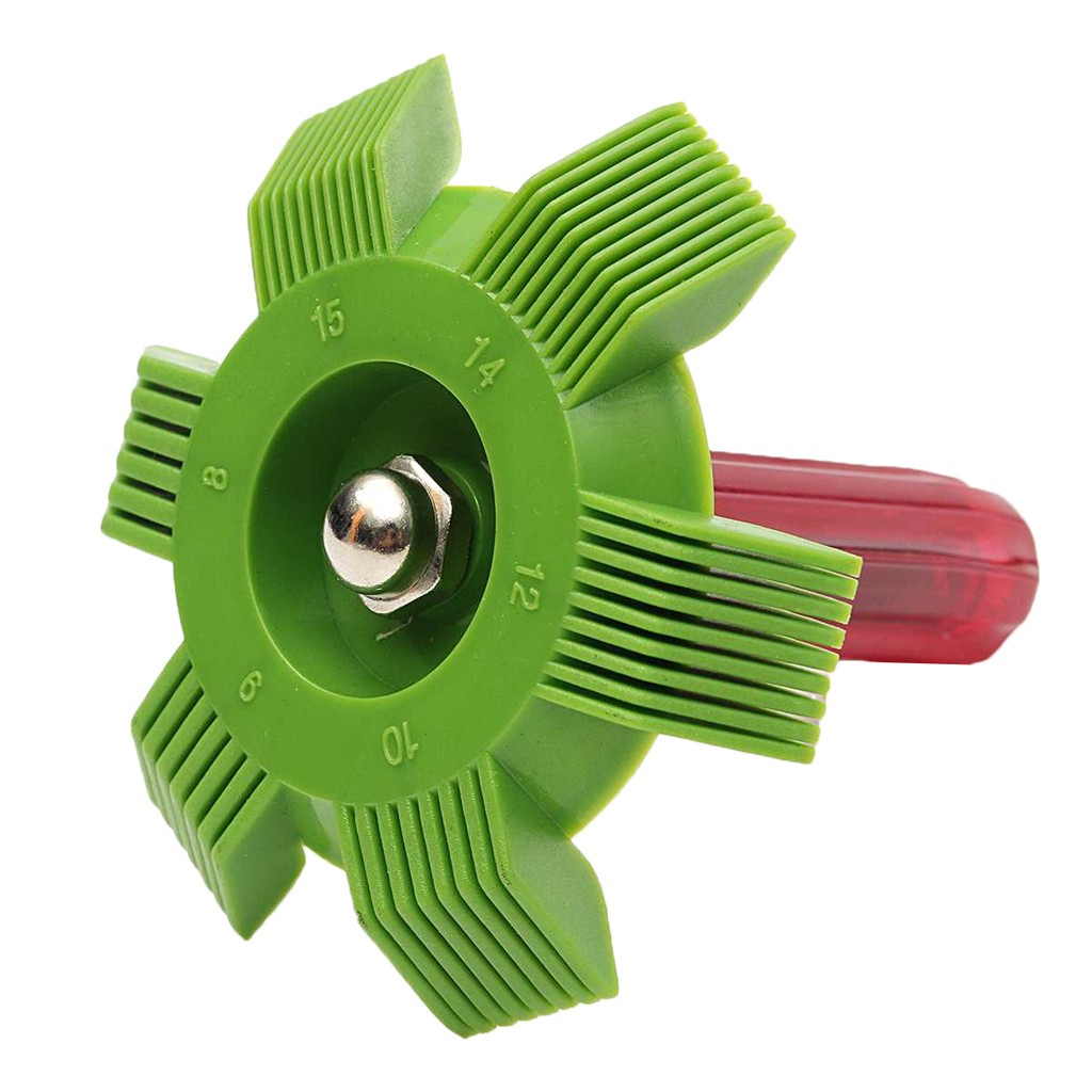 Air Conditioner Fin Repair Comb Condenser Comb Refrigeration Tool Conditioning Tool Fin Straightener Coil E3: CH-351 G