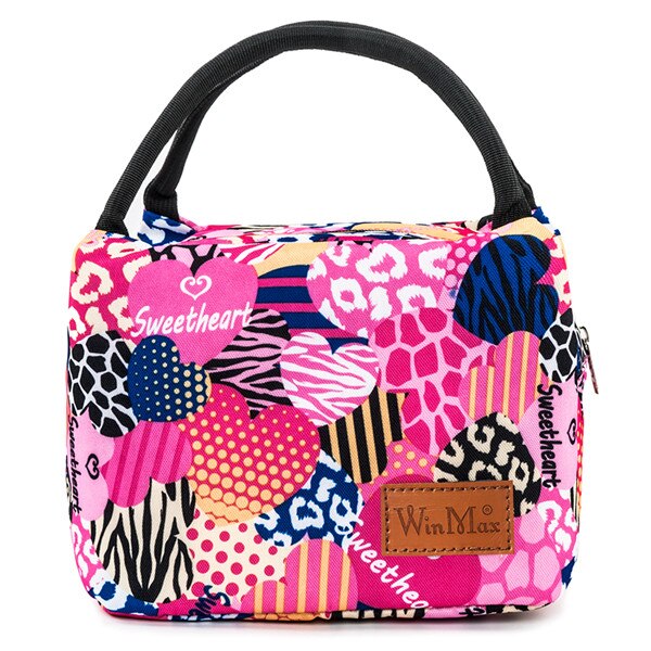 Vrouwen Functionele Koeler Lunchbox Tas Draagbare Geïsoleerde Thicken Hand Lunch Tas Tote Thermische Voedsel Picknick Lunch Tassen Voor kids: BX004-15