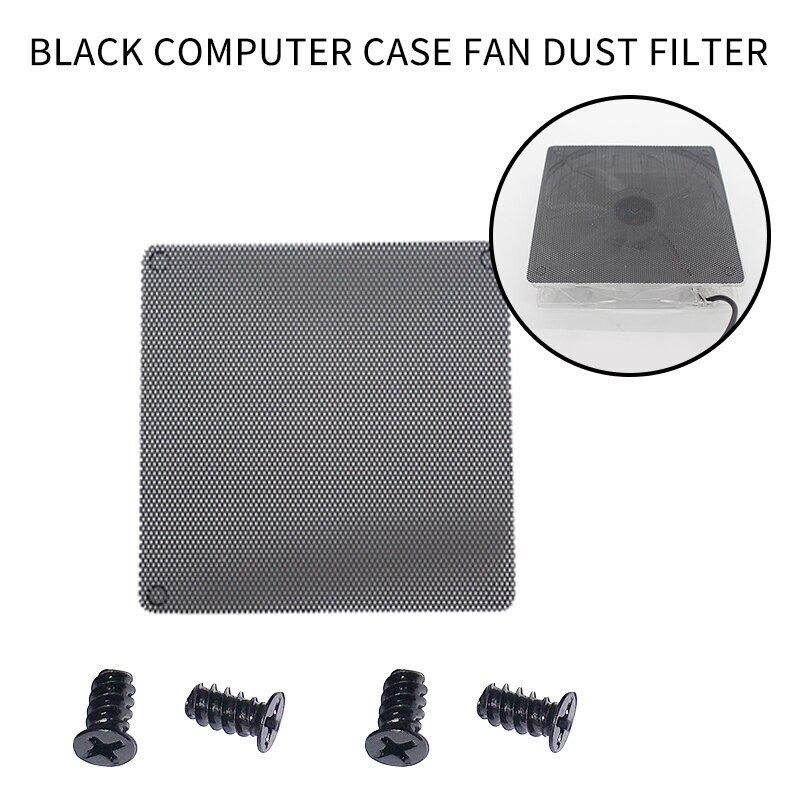 PVC Computer Dust-proof Filter Net Cover Dust-proof Filter Box Cover Computer Cooling Ventilation Net Computer Net Shell Cooler