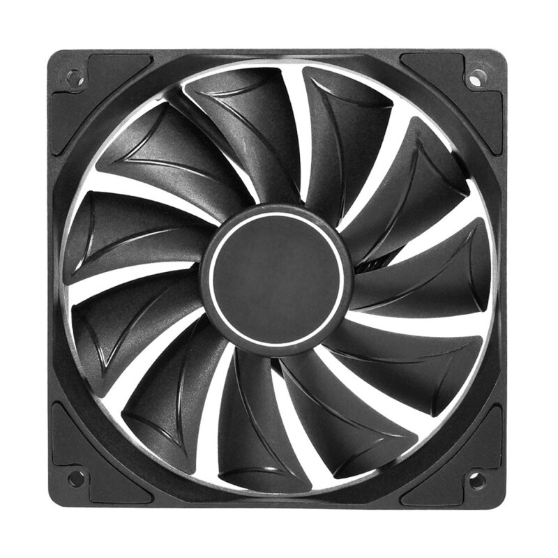 4 Pin 120MM 1800RPM PWM PC Case Fan Speed Adjustable High Airflow CPU Radiator Long Life Ultra Quiet Computer Cooling Fan