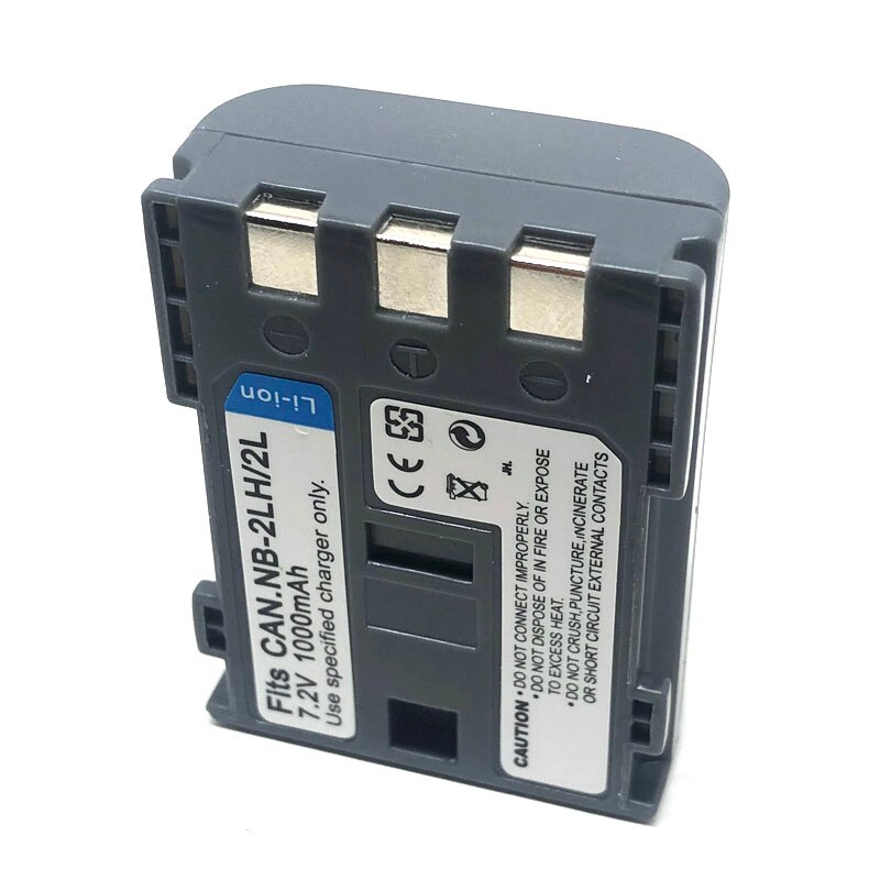 NB-2L NB-2LH NB 2L 2LH 2L14 BP-2L5 Battery For Canon S30 S50 S55 S60 S70 S80 G7 G9 DC310 DC320 DC330 Rebel XT XTi EOS 350D 400D