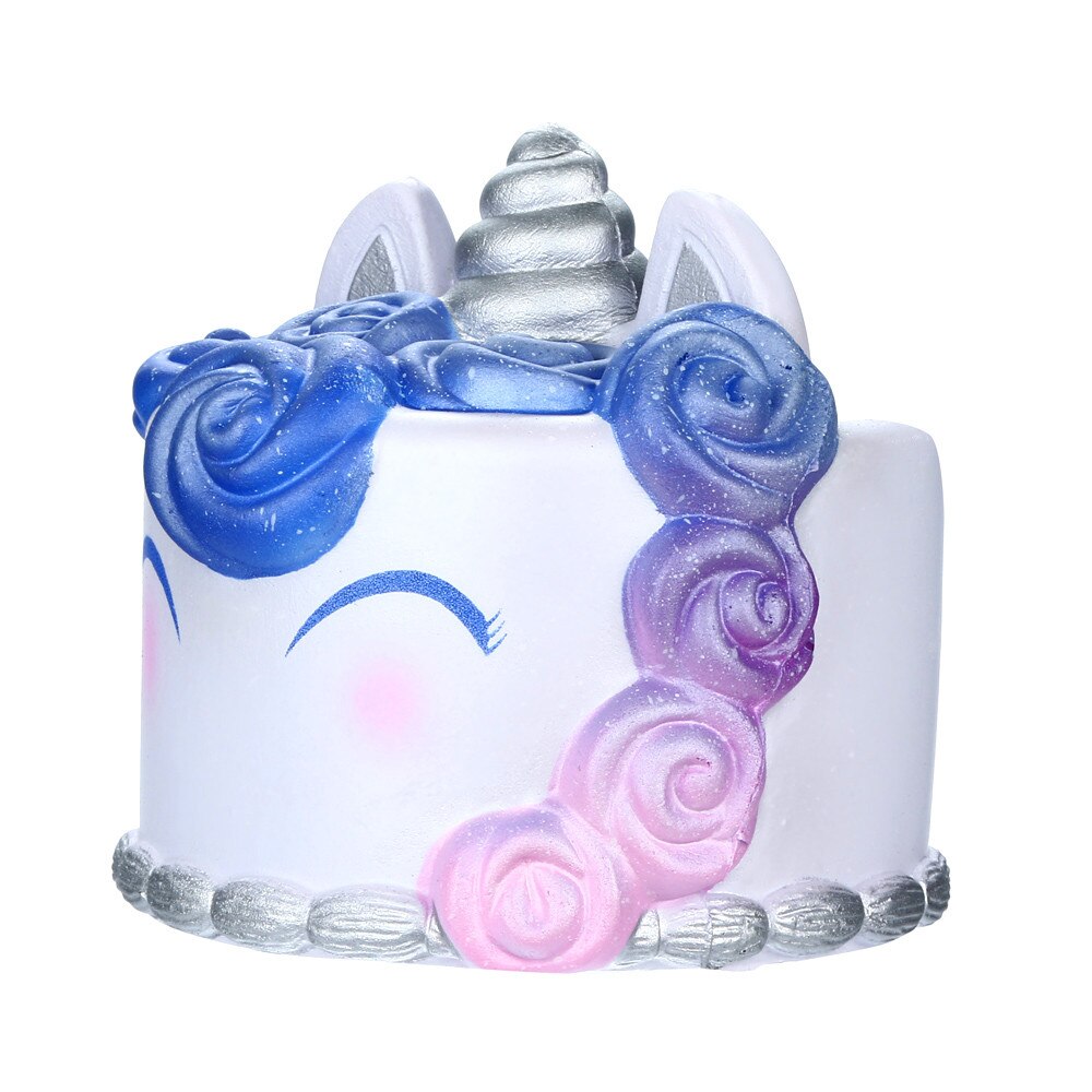 Squishies Galaxy Unicorn Cake Toy Slow Rising Fruits Scented Stress Relief Toy Pinch Toy Kawaii Decorative Ornaments