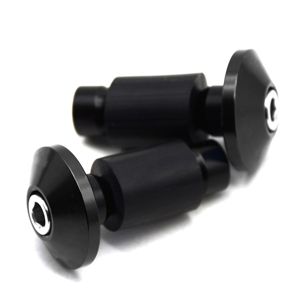 Universal Motorcycle Handlebar CNC Handle Bars Ends Hand Grips For YAMAHA Virago 535 Honda Shadow 600 VTX 1300 Rebel Kawasaki: BLack
