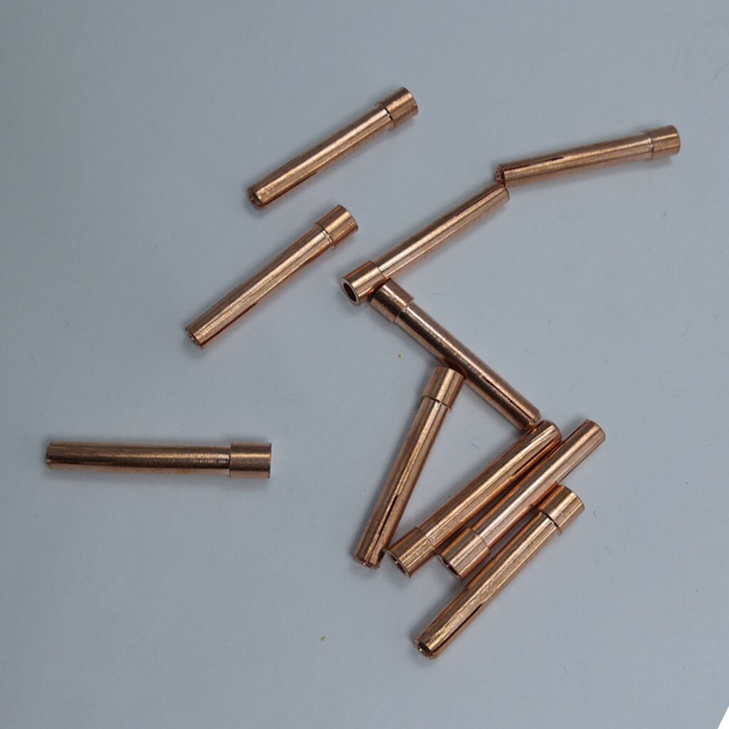 10 Onderdelen Klembus Tig Lassen Tang 2.4 Mm Diameter Spantangen Geschikt Voor