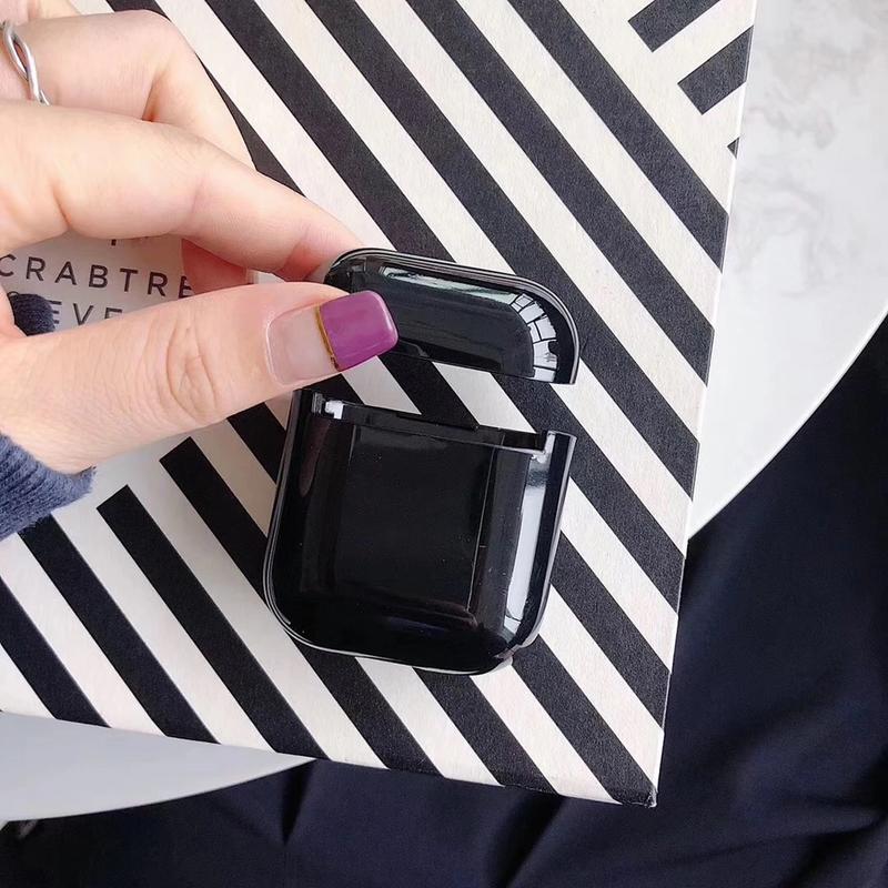 For Apple Airpods Case Box 1st 2nd Generation Half Transparent Protective Cover Hard PC Shell Box For Apple Air pods Airpod Case