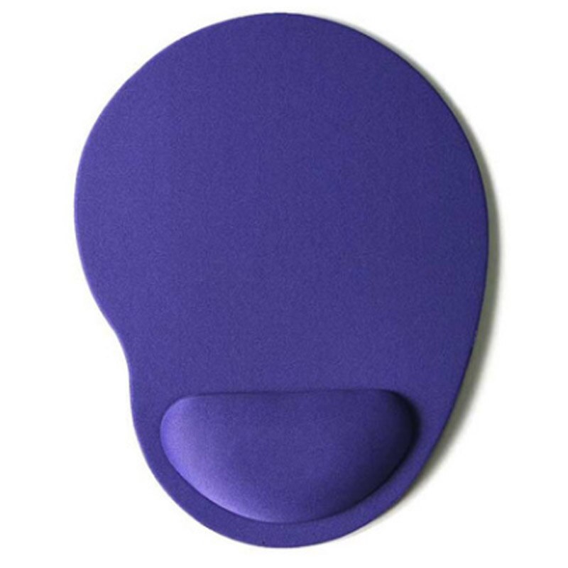 Mairuige Grote Promoties Ondersteuning Pols Comfort Muismat Optische Trackball Pc Thicken Mouse Pad Kleurrijke Voor Game 8 Kleuren: purple