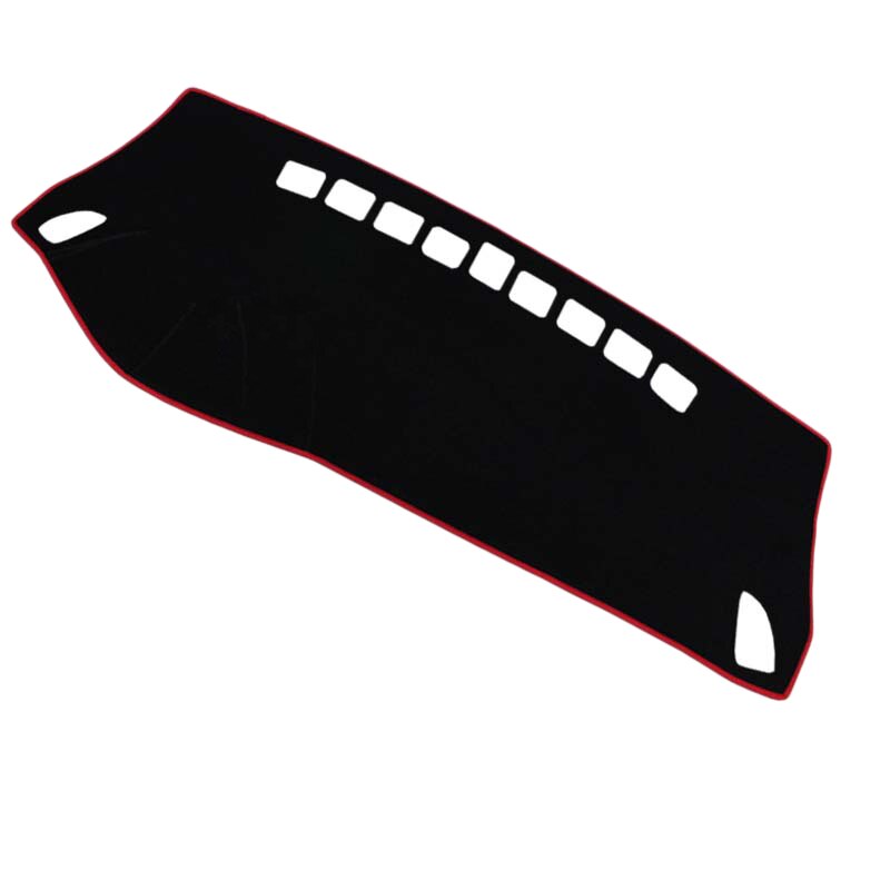 Dashboard Cover Mat for Tesla Model 3 Carpet Cover Sunscreen Insulation Instrument Panel Protection Non-Slip Blac: Default Title