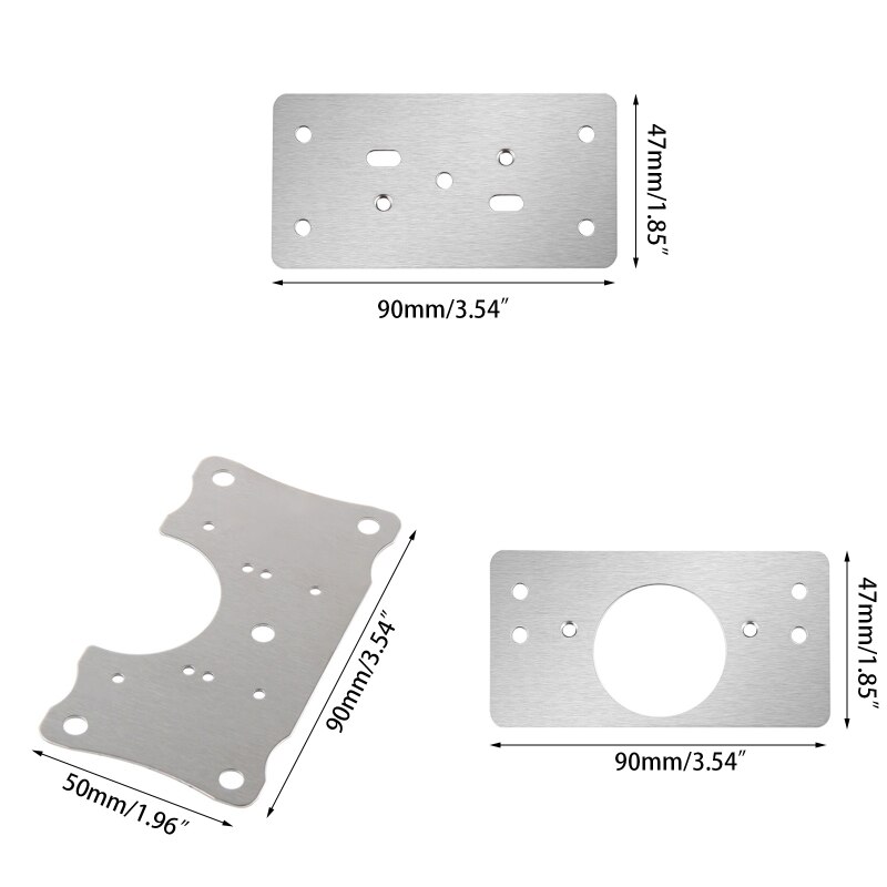 Stainless Steel Hinge Repair Plate Hinge Tools Hinge Repair Brackets Cabinet Furniture Door Repair Hinge Accessories