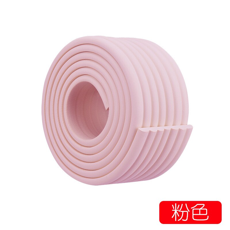 Baby Safety Proofing Edge Corner Guards Desk Table Corner Protector Children Protection Furniture Bumper Corner Cushion: Pink