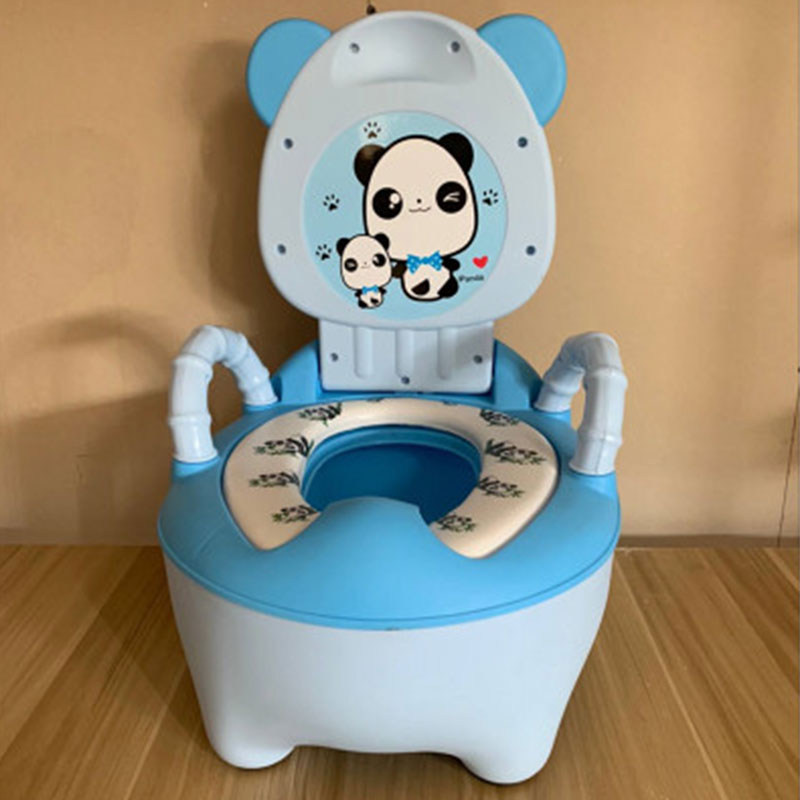 Portable Toilet Potty Training Seat Children&#39;s Potty Toilet Seat Infantil Baby Pot For Kids Boys Babies Urinal For Nursery: 4 soft cushion