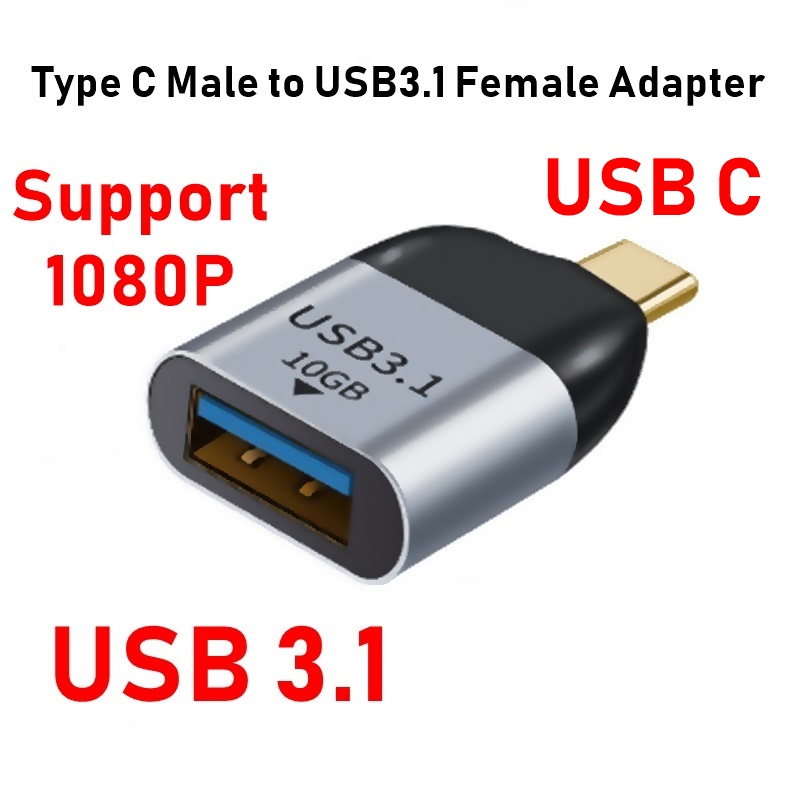 USB Typ C Adapter Stecker auf USB/HDMI-kompatibel/DP/VGA/Mini DP/RJ45 Buchse 4K/8k 60Hz Vedio Transfer für Laptop Telefon Macbook Pro: WHITE