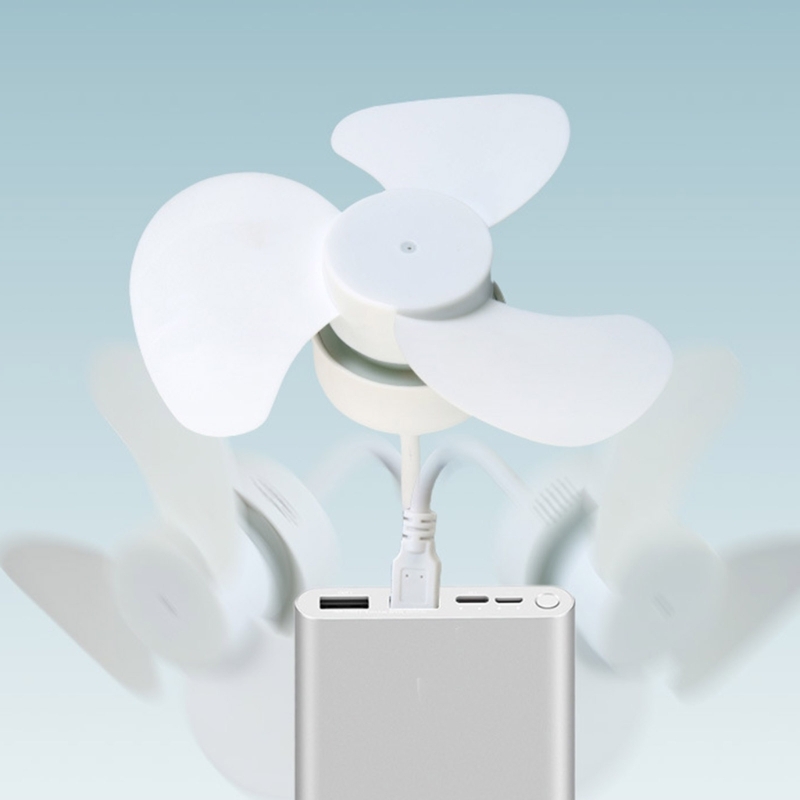 Liten usb-fläkt, tyst resefläkt, justerbar usb-kylfläkt för kontor, camping och utomhusbruk