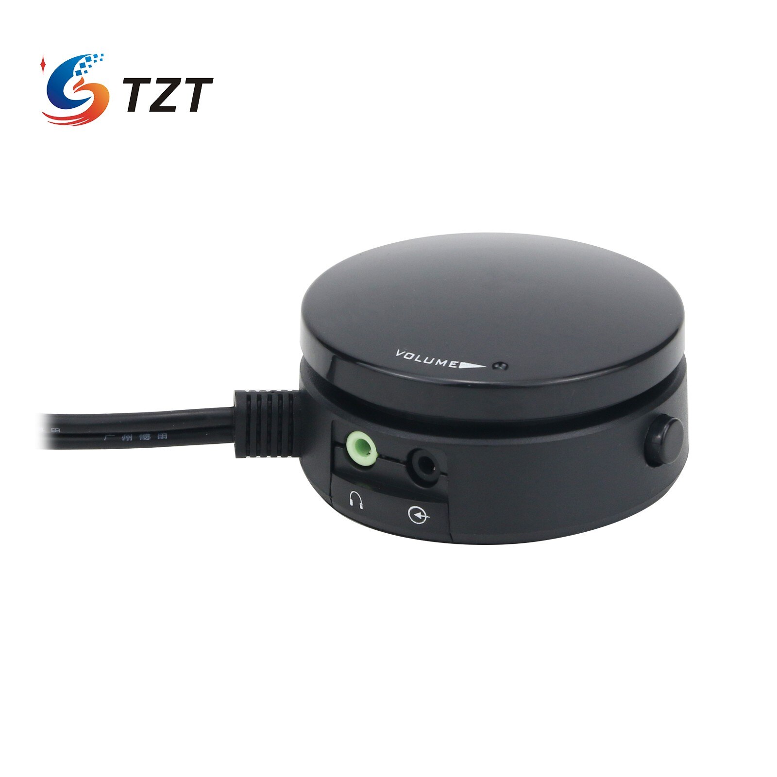 TZT BT-Z2 Computer Speaker Headphone Switch Audio Switcher Speaker Headset Switch With PC Volume Control