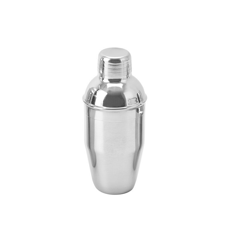 Stainless Steel Cocktail Set 550ml/750ml Cocktail Shaker Set with Muddler Jigger Bar Spoon Ice Tong Bartender Kit Bar Set: 350ml