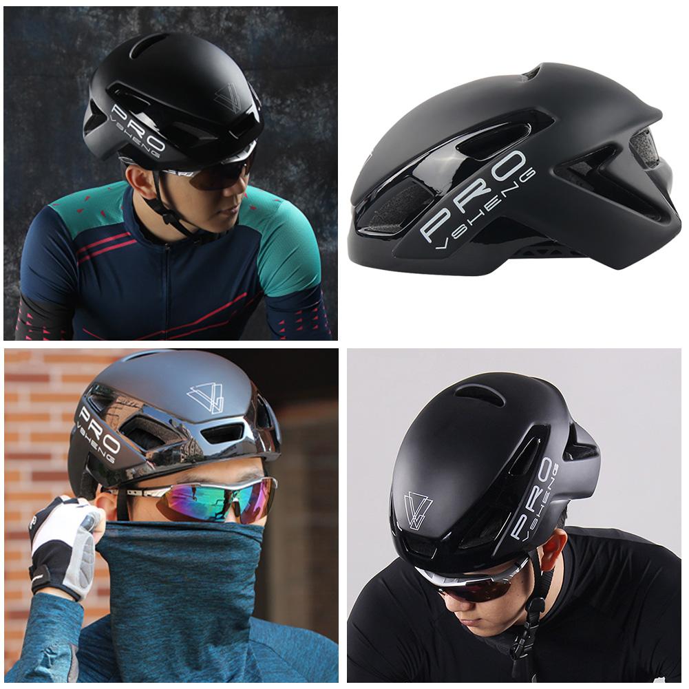 Bicycle Riding Helmet Men And Women Mountain Bike Equipment Integrated Molding Broken Wind Road Bicycle Helmet