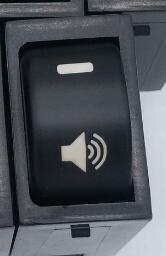 Bouton de commutation de lampe antibrouillard de 9 variétés pour Subaru: Or
