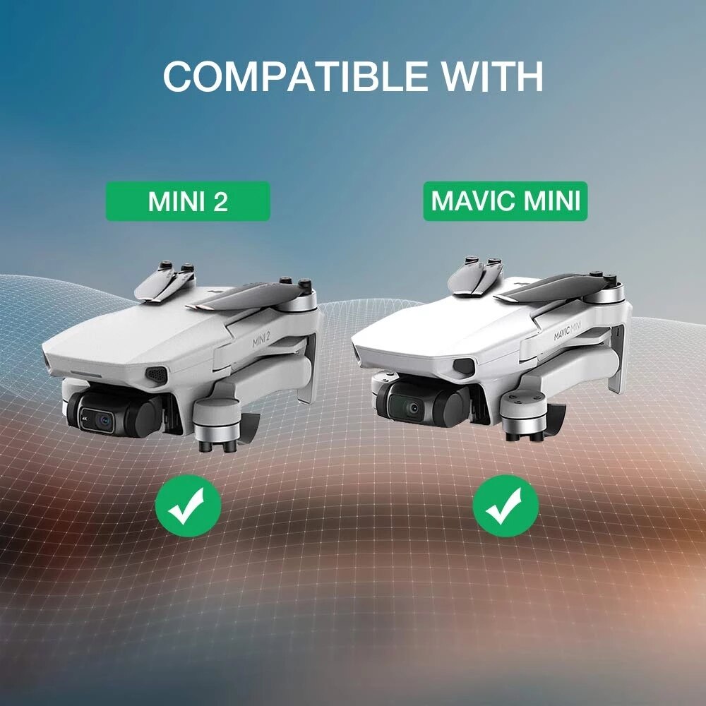 Mini 2 Drone Opvouwbare Landingsgestel Extended Hoogte Ondersteuning Beschermer Stand Skid Voor Dji Mavic Mini 2 Drone Accessoires