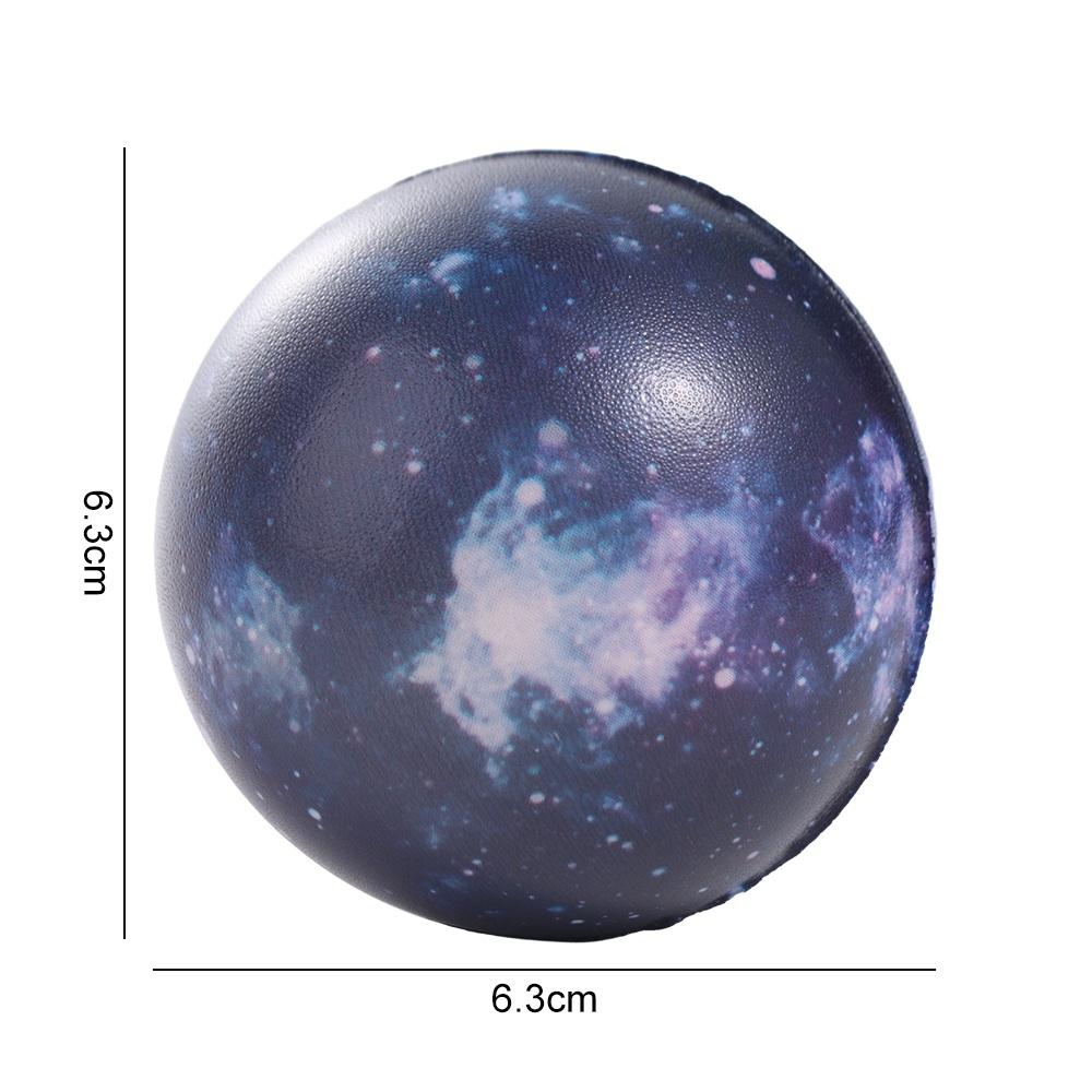 Galaxy Solar System Planet Balls Slow Rebound Planets Space Planets Ball 6.3cm Soft Galaxy Foam Ball Theme Party