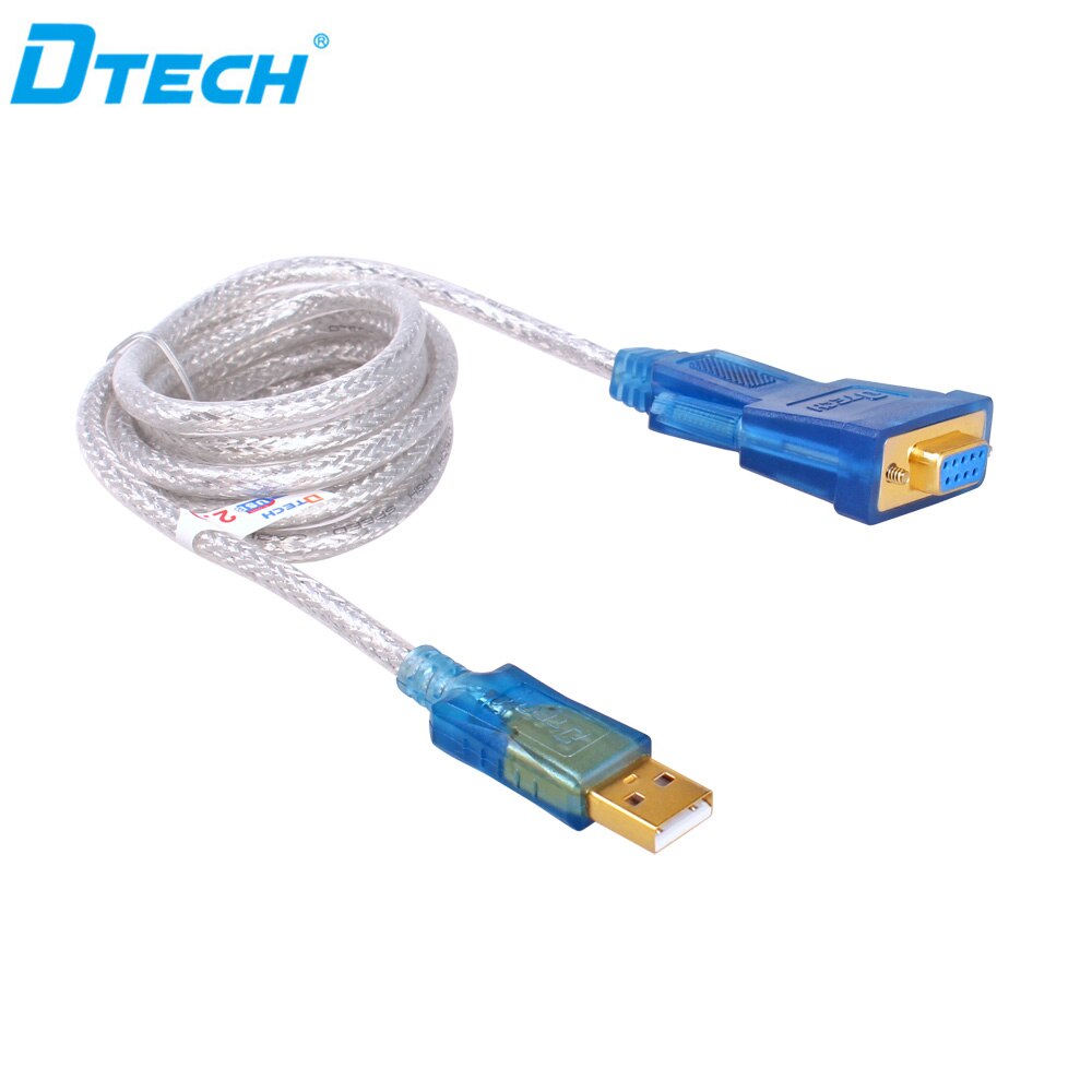 Dtech USB zu Weibliche DB9 Serial Port 1,8 M Adapter USB Konverter Kabel