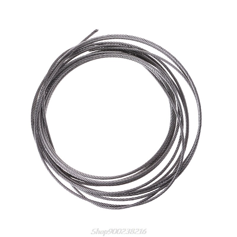 5m 304 Roestvrij Staaldraad Zachte Vissen Lifting Kabel 7x7 Waslijn