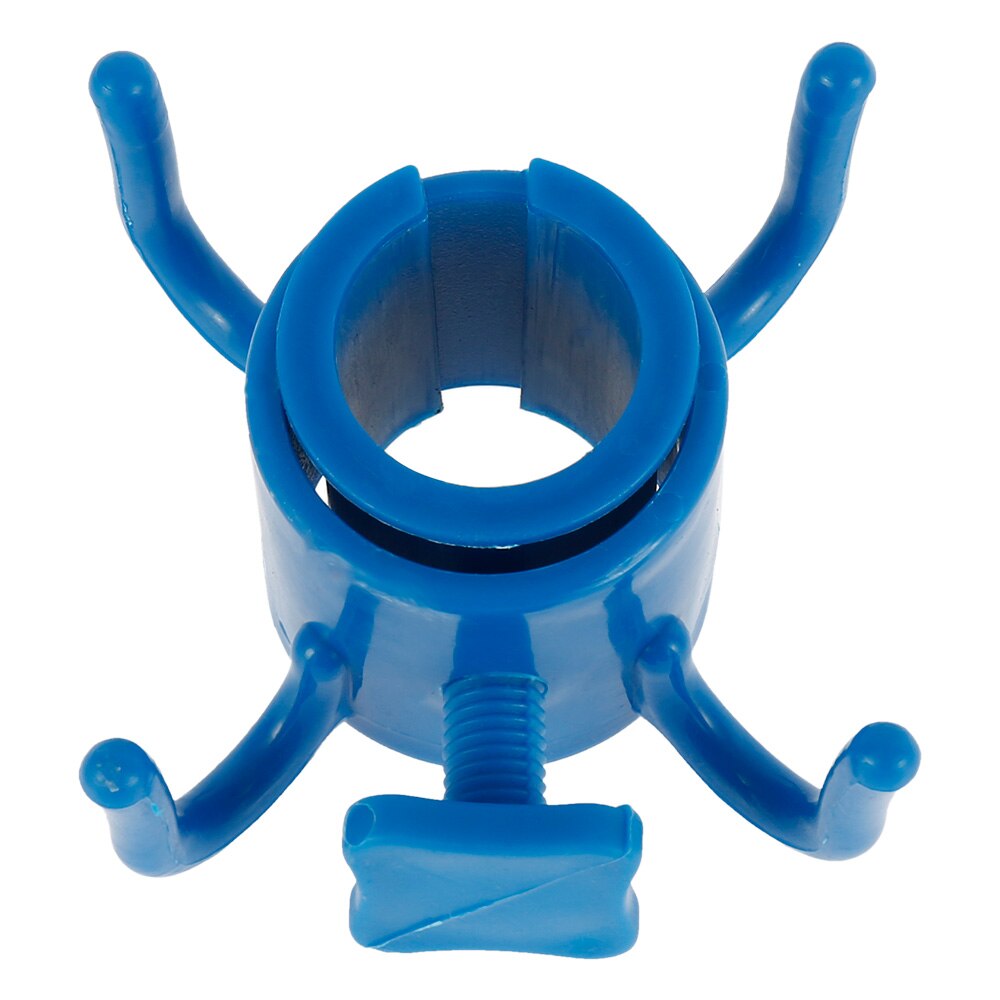 Hanghaak voor parasols, verstelbaar, hoog, draagbaar, voor strand, zwembad, waterpark, parasolaccessoires: 1pc blauw