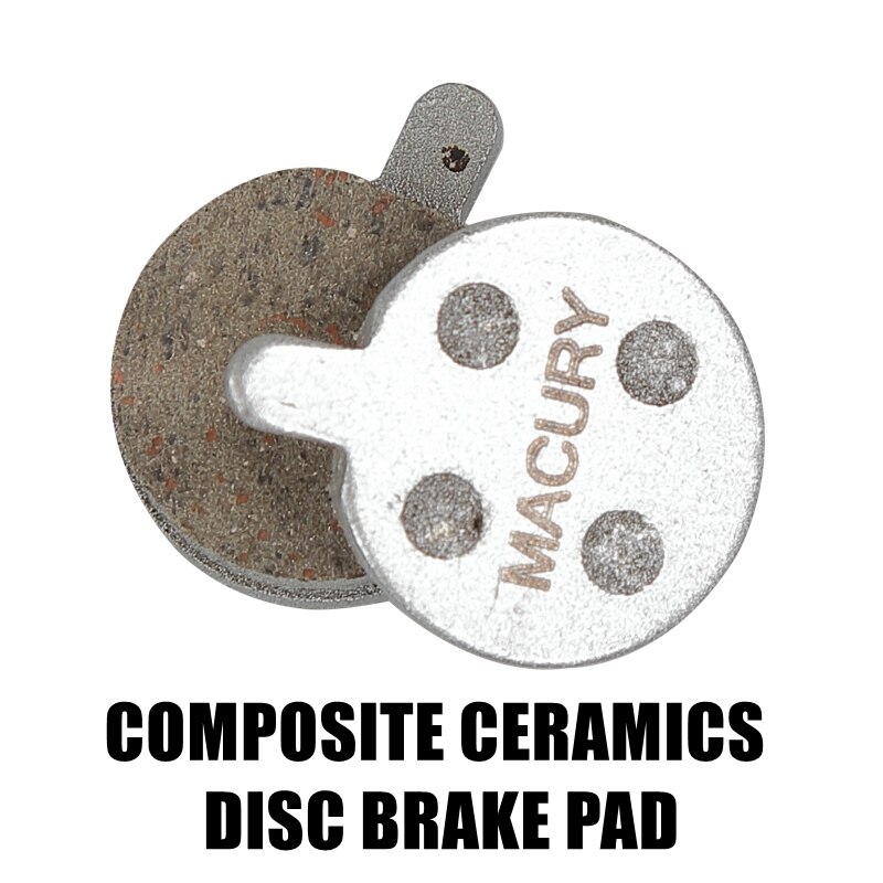 Macury Universal Composite Keramik Metall Disc Bremsbelag für Gnade Null 9 10 Elektrische Roller Speedway 1 2 3 TÜV zertifikat