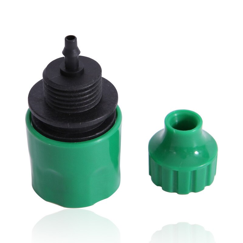 1PC Garden Water Quick Coupling 1/4 Inch Hose Quick Connectors Garden Pipe Connectors Homebrew PVC Watering Tubing Fitting