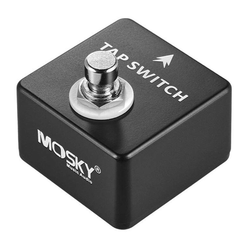 MOSKY TAP SWITCH Guitar Effect Pedal Tap Tempo Switch Guitar Pedal Full Metal Shell Guitar Parts