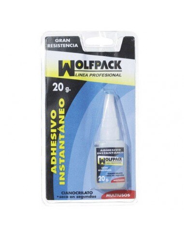 Colle Cyan acrylate Wolfpack 20 grammes