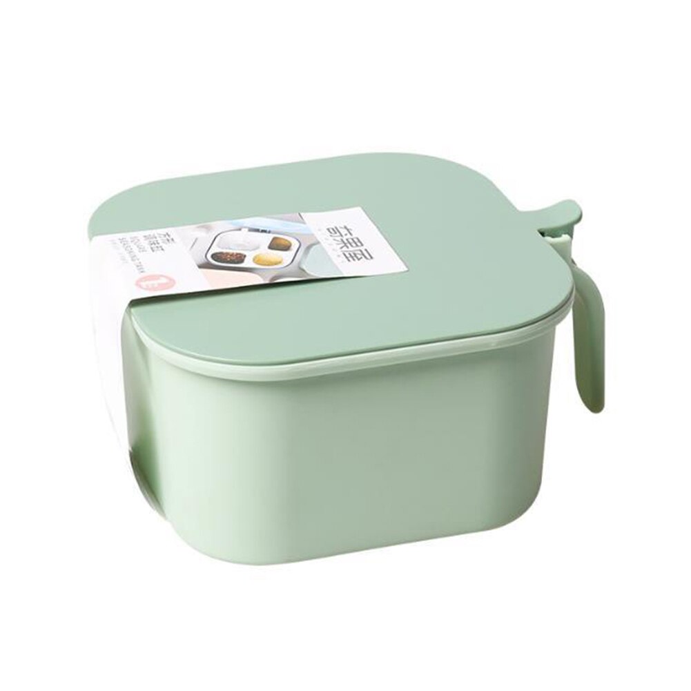 Support kitchen Supplies 4 Grids Seasoning Box Sal... – Grandado